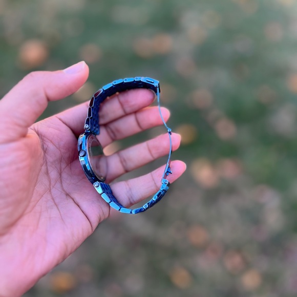 Michael Kors Women's blue Darci Watch Quartz Mineral Crystal Watch - Picture 7 of 10